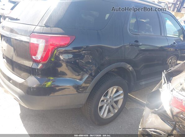 1FM5K7D86HGA70433 2017 FORD EXPLORER Black Trasero derecho