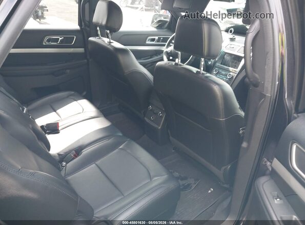 1FM5K7D86HGA70433 2017 FORD EXPLORER Black Vista de la etiqueta del VIN