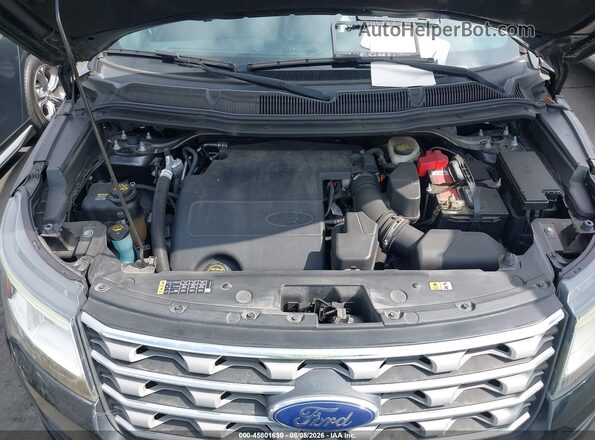 1FM5K7D86HGA70433 2017 FORD EXPLORER Black Vista trasera
