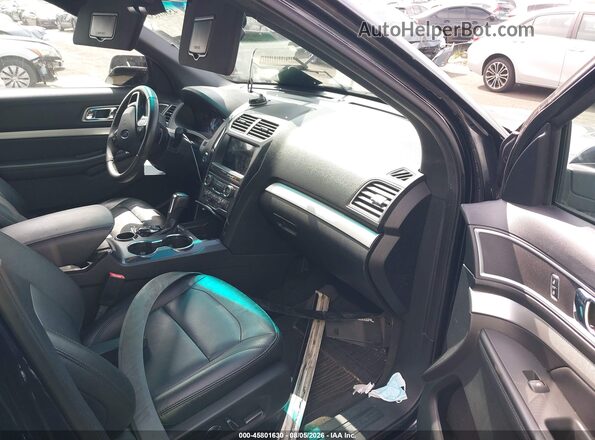 1FM5K7D86HGA70433 2017 FORD EXPLORER Black Vista interior delantera