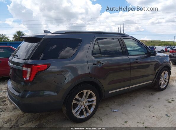1FM5K7D86HGA92206 2017 FORD EXPLORER Gray 