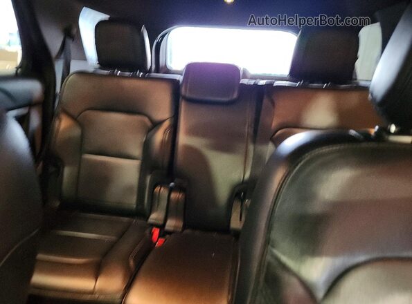1FM5K7D86HGC80238 2017 FORD EXPLORER Gray უკანა სავარძლების ხედი