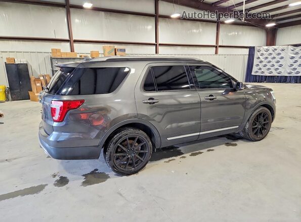1FM5K7D86HGC80238 2017 FORD EXPLORER Gray უკანა მარჯვენა
