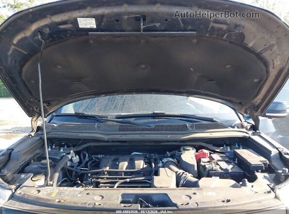 1FM5K7D86JGA23764 2018 FORD EXPLORER Blue Вид ззаду