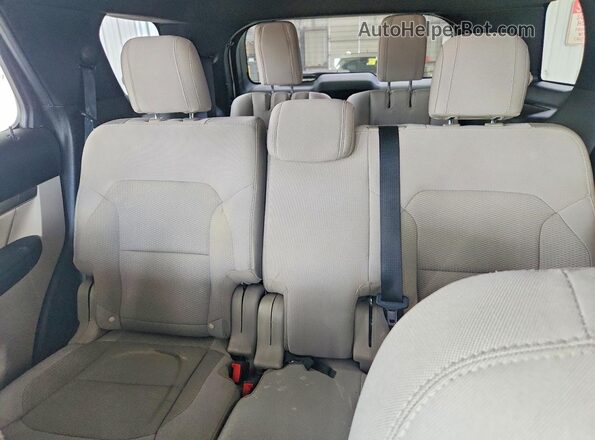 1FM5K7D86JGA52407 2018 FORD EXPLORER Бежевый Вид задних сидений