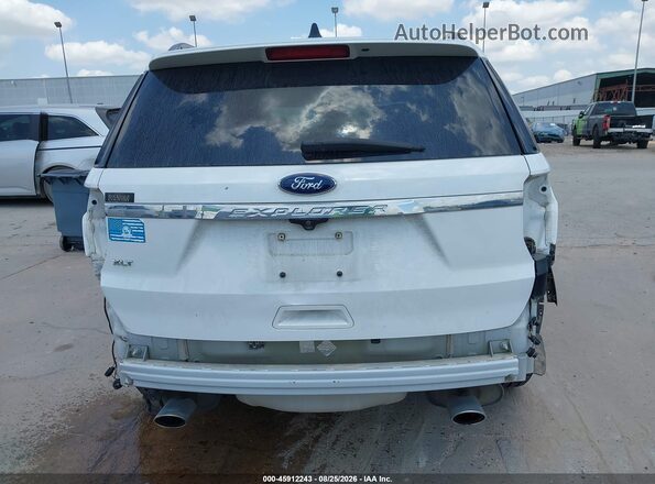1FM5K7D86JGC43731 2018 FORD EXPLORER White 