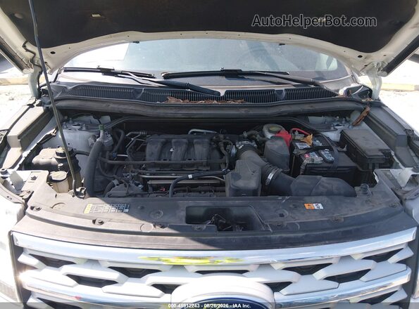 1FM5K7D86JGC43731 2018 FORD EXPLORER White Widok z tyłu