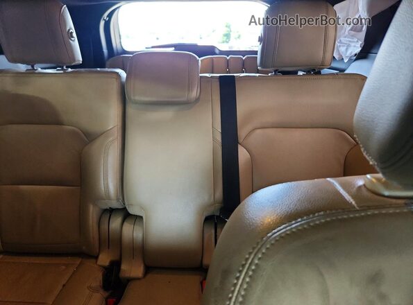 1FM5K7D87GGC85012 2016 FORD EXPLORER Gray უკანა სავარძლების ხედი