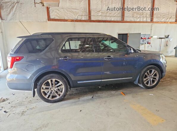 1FM5K7D87GGC85012 2016 FORD EXPLORER Gray უკანა მარჯვენა