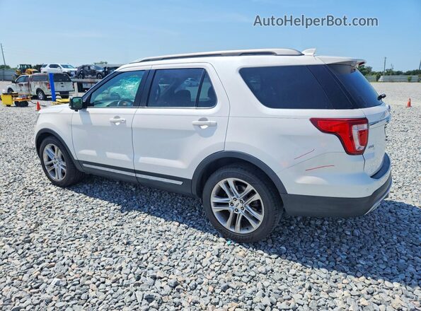 1FM5K7D87HGA96989 2017 FORD EXPLORER Белый Задняя левая четверть