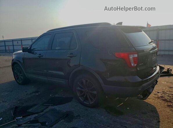 1FM5K7D87HGC45272 2017 FORD EXPLORER Black Հետևի ձախ