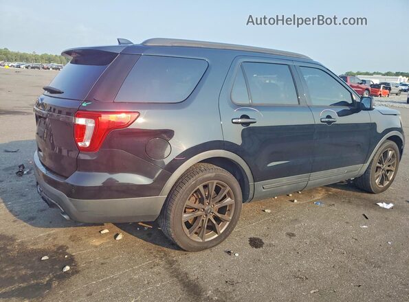 1FM5K7D87HGC45272 2017 FORD EXPLORER Black Հետևի աջ