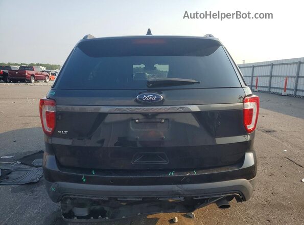 1FM5K7D87HGC45272 2017 FORD EXPLORER Black Հետևի տեսք