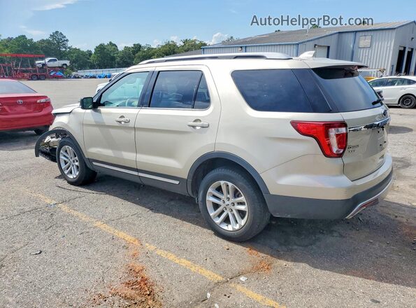 1FM5K7D87HGC45305 2017 FORD EXPLORER Gold Задня ліва чверть