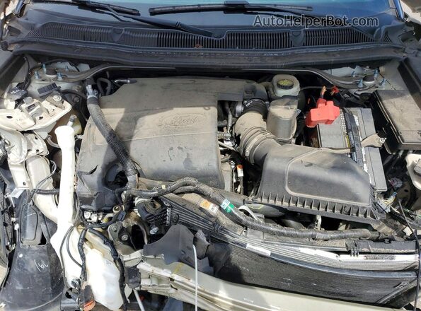 1FM5K7D87HGC45305 2017 FORD EXPLORER Gold Вид підкапотного простору