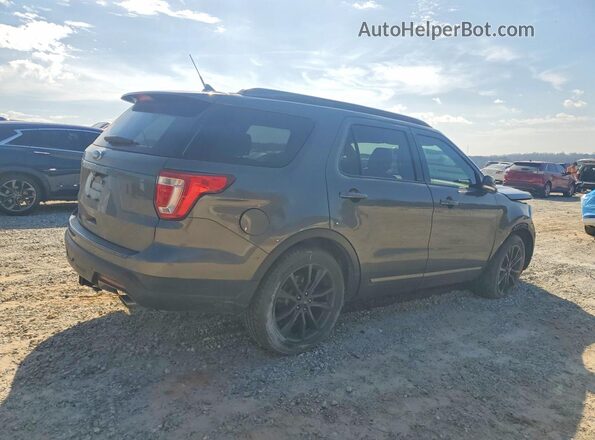 1FM5K7D87JGA11543 2018 FORD EXPLORER Charcoal Tył prawy