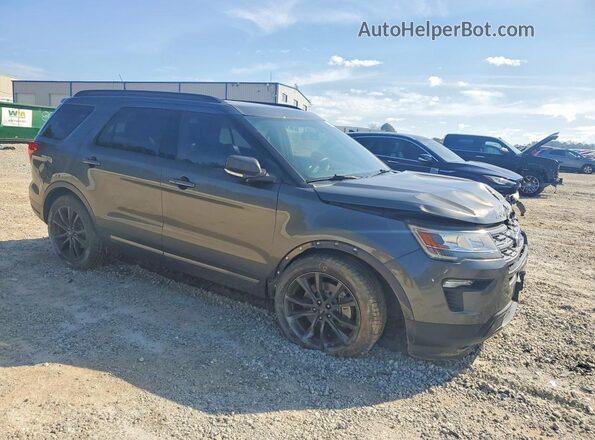 1FM5K7D87JGA11543 2018 FORD EXPLORER Charcoal Przód prawy