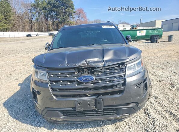 1FM5K7D87JGA11543 2018 FORD EXPLORER Charcoal Widok z przodu