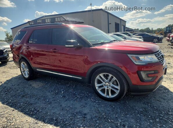 1FM5K7D88GGB09151 2016 FORD EXPLORER Red Առջևի աջ