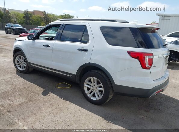1FM5K7D88GGD03081 2016 FORD EXPLORER White Tył lewy