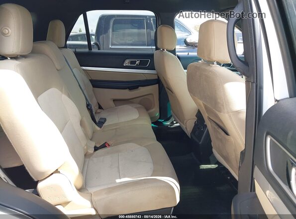 1FM5K7D88GGD03081 2016 FORD EXPLORER White Widok naklejki z numerem VIN