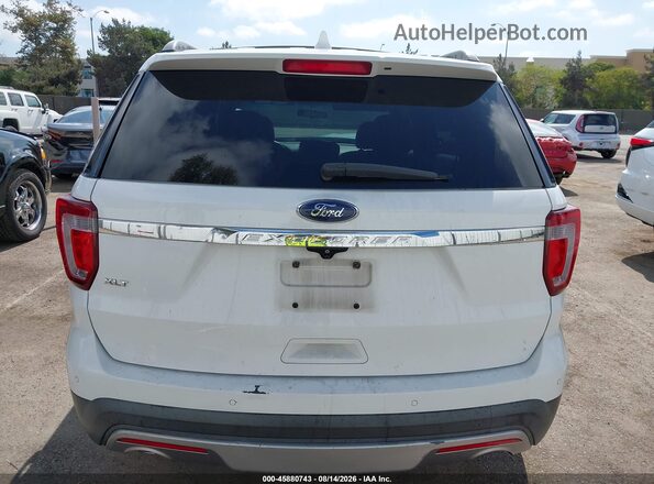 1FM5K7D88GGD03081 2016 FORD EXPLORER White 