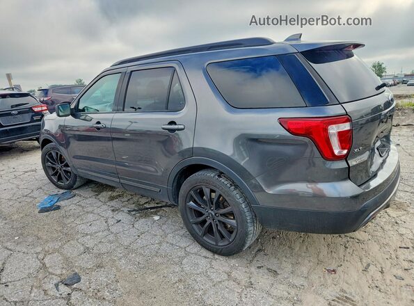 1FM5K7D88HGC75669 2017 FORD EXPLORER Gray უკანა მარცხენა