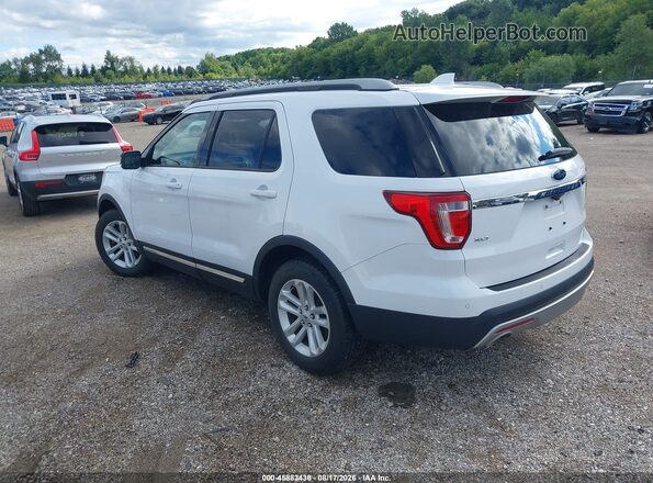 1FM5K7D88HGD48684 2017 FORD EXPLORER White უკანა მარცხენა