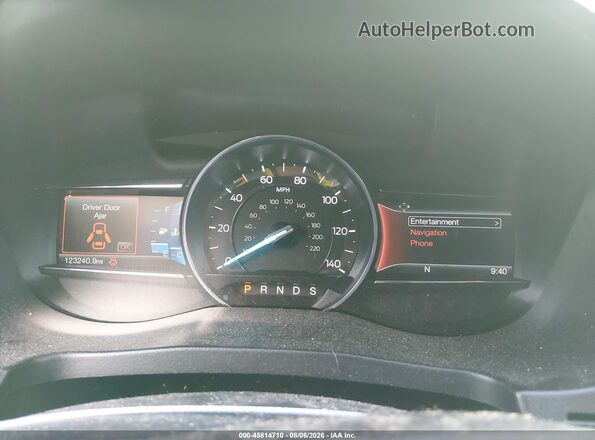 1FM5K7D88HGD76565 2017 FORD EXPLORER Черный Вид задних сидений