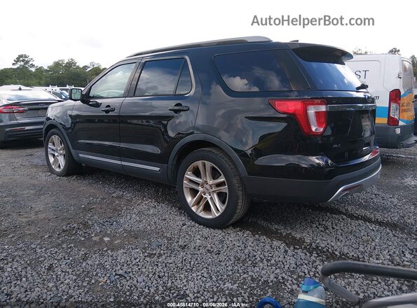 1FM5K7D88HGD76565 2017 FORD EXPLORER Черный Задняя левая четверть