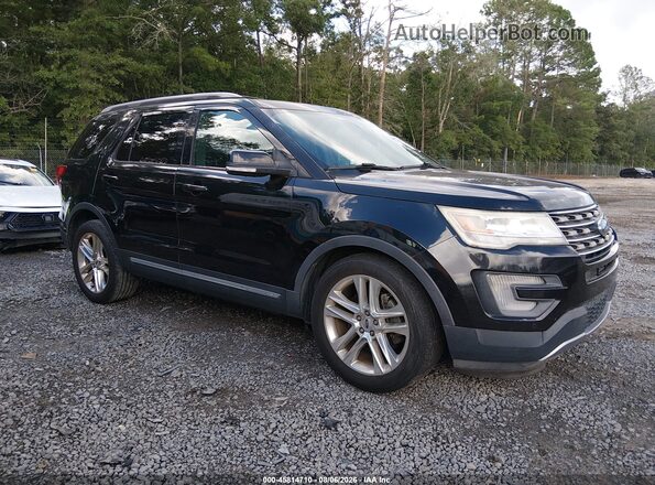 1FM5K7D88HGD76565 2017 FORD EXPLORER Черный Панорамный вид салона 360°