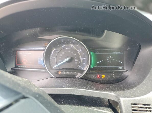 1FM5K7D88JGC47280 2018 FORD EXPLORER Коричневый Вид щитка приборов