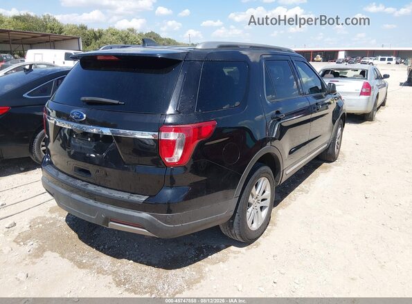 1FM5K7D88KGA49297 2019 FORD EXPLORER Black Задня права чверть