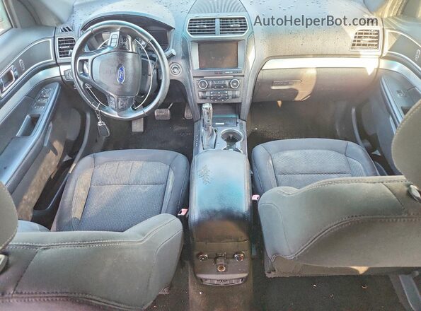 1FM5K7D89GGA11231 2016 FORD EXPLORER Silver Dashboard view