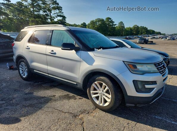 1FM5K7D89GGA11231 2016 FORD EXPLORER Silver Front right