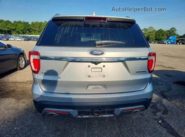 1FM5K7D89GGA11231 2016 FORD EXPLORER Silver Rear view