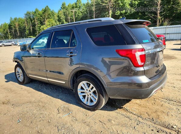 1FM5K7D89GGA24321 2016 FORD EXPLORER Gray Trasero izquierdo