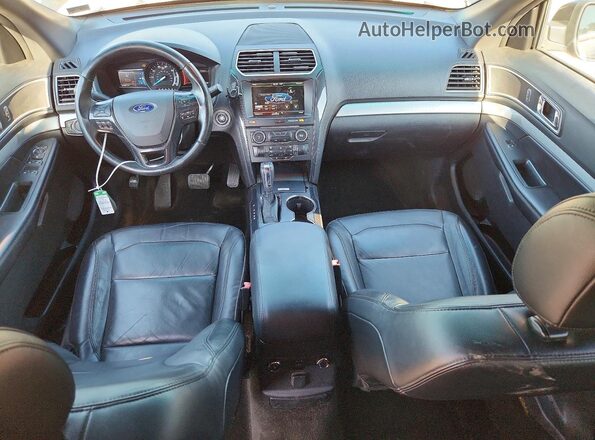 1FM5K7D89GGA24321 2016 FORD EXPLORER Gray Vista del salpicadero