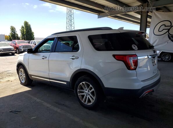 1FM5K7D89GGD03719 2016 FORD EXPLORER White Tył lewy