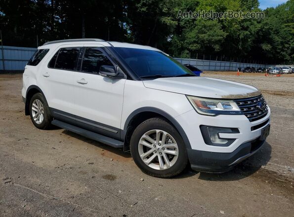 1FM5K7D89HGA70913 2017 FORD EXPLORER White Передня права чверть