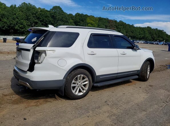 1FM5K7D89HGA70913 2017 FORD EXPLORER White Задня права чверть