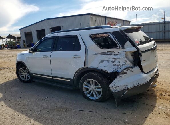 1FM5K7D89HGA70913 2017 FORD EXPLORER White Задня ліва чверть