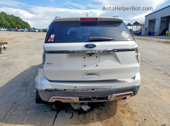 1FM5K7D89HGA70913 2017 FORD EXPLORER White Вид ззаду