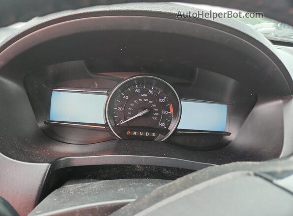 1FM5K7D89HGD00160 2017 FORD EXPLORER Red ხელსაწყოთა პანელის ხედი