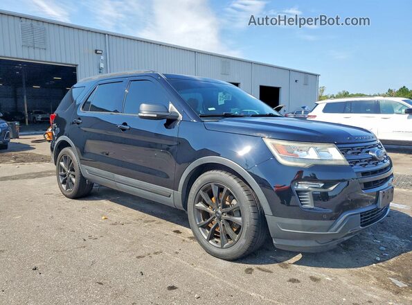 1FM5K7D89JGA39523 2018 FORD EXPLORER Black წინა მარჯვენა