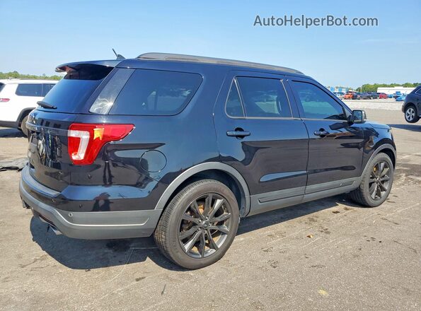 1FM5K7D89JGA39523 2018 FORD EXPLORER Black უკანა მარჯვენა