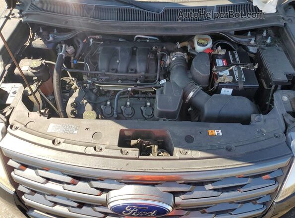 1FM5K7D89JGA39523 2018 FORD EXPLORER Black უკანა სალონის ხედი