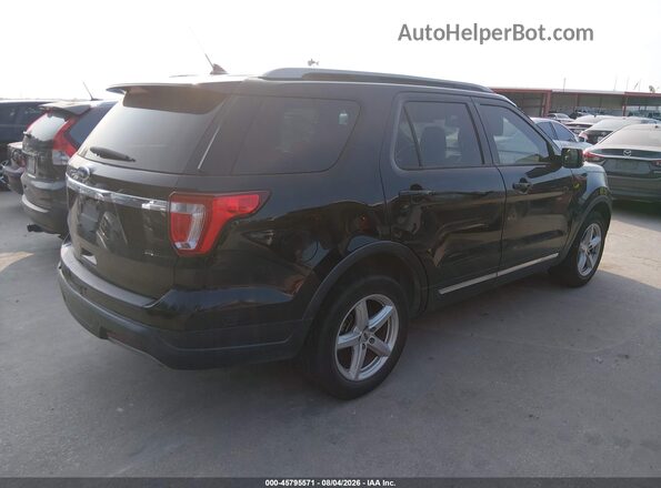 1FM5K7D89KGA08306 2019 FORD EXPLORER Black Задня права чверть
