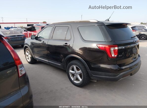 1FM5K7D89KGA08306 2019 FORD EXPLORER Black Задня ліва чверть