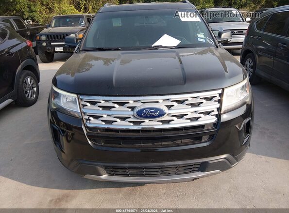 1FM5K7D89KGA08306 2019 FORD EXPLORER Black Вид спереду